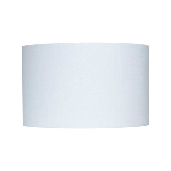 Verve Design 40cm White Large Linen Shade