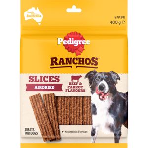 Pedigree 400g Ranchos Slices Beef