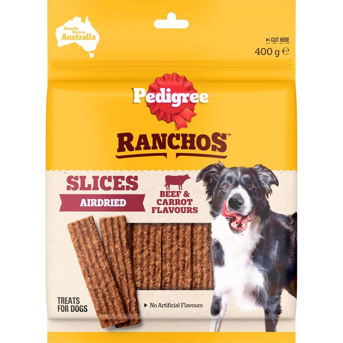  Pedigree 400g Ranchos Slices Beef