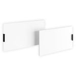 Lugna 512 x 900 x 16mm White Double Doors