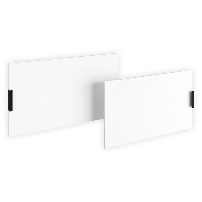 Lugna 512 x 900 x 16mm White Double Doors