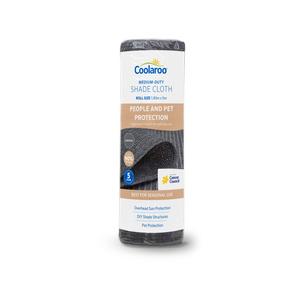 Coolaroo 1.8 x 5m Charcoal Medium Duty Shade Cloth