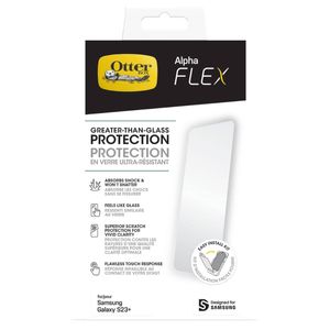 Otterbox Alpha Flex Glass Screen Guard For Galaxy S23 Ultra - Clear