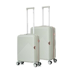 2pc Kate Hill Georgia Hard Case Suitcase Carry On /medium Luggage Set Sage
