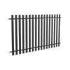 RapidFence 2200 x 41 x 1200mm Black Classic Picket Fence Panel