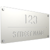 ProtectorAl 580 x 280mm Surfmist ACM Cut Through Custom House Sign