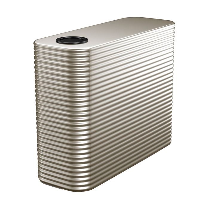 Kingspan 2000L Modline Steel Water Tank - Evening Haze 800mm x 2020mm x 1400mm