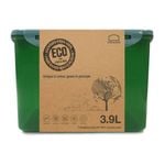 Lock & Lock 3.9L Eco Rectangle Airtight Food Container Set Short - Green