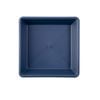 Northcote Pottery 23 x 3.5cm Navy Square Villa Saucer
