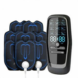 Tens Machine - Pain Relief & Muscle Recovery Device Rechargeable Portable Physio Massager
