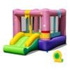 Costway Inflatable Bounce House Bouncy Jumping Castle Slide 550w Blower