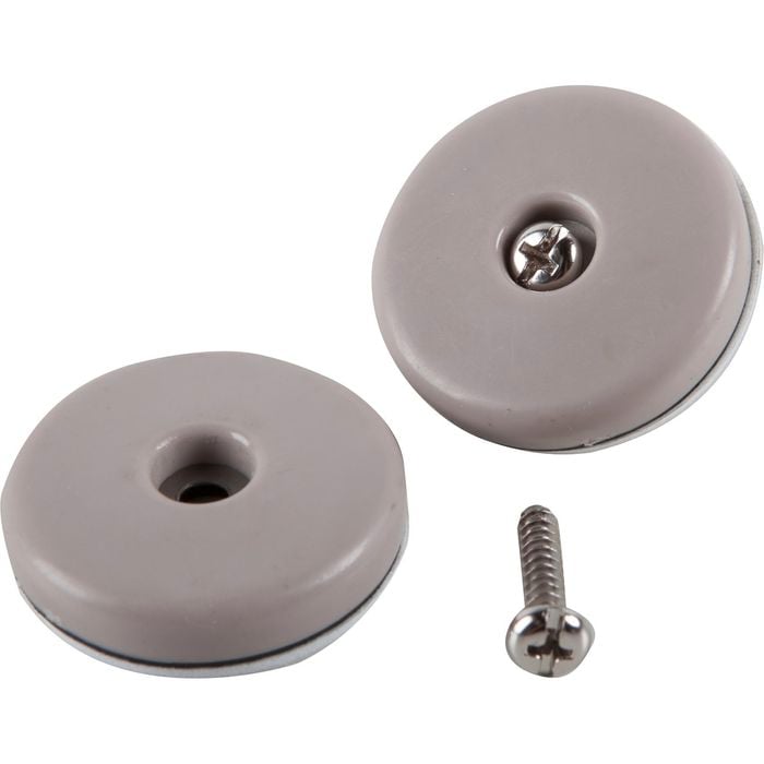 Surface Gard 38mm Round Screw In Slide Glides - 4 Pack