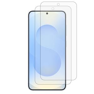 2 Pack MEZON Samsung Galaxy S25 FE (6.7") Clear Tempered Glass Screen Protectors