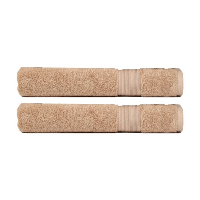 2PK Christy Sovereign Combed Cotton Bath Towel 650GSM Plush Soft Stone King