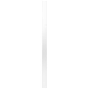 Lugna 2048 X 100 X 16mm White Filler Panel