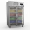 Thermaster Double Door Upright Display Fridge  - Commercial Drink Fridges (sucg1000)