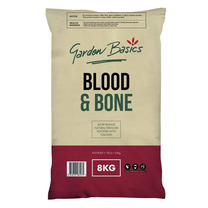  Garden Basics 8kg Blood and Bone Fertiliser and Soil Conditioner
