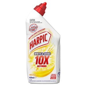 Harpic White & Shine 450mL Citrus Toilet Cleaner