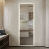Best World Modern Rectangular Edge-Lit LED Mirror 50cm x 150cm Frameless Tricolour Dimmable Wall Mounted Mirror