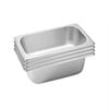 SOGA 4X 1/3 GN Pans Stainless Steel 10cm Deep