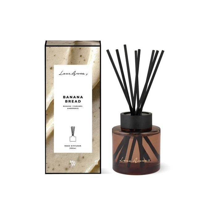 Love Anna X Botanika Kitchen Delights Essential Oil Diffuser 200ml Banana Bread