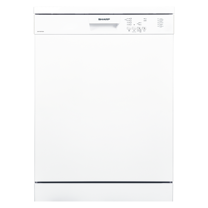 Sharp 60cm White 13 Place Dishwasher