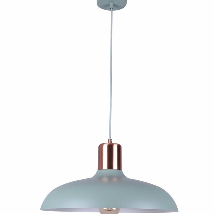 CLA Lighting Pastel Scandinavian Dome Shape Pendant Light Matt Green