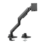 Brateck Desk-Mounted Heavy-Duty Monitor Arm Fit 17"-49" - Black