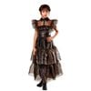 Wednesday Rave'n Deluxe Netflix Kids/Girls Costume Dress Up Party/Halloween L