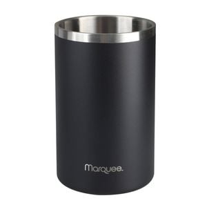 Marquee 1.6L Black Stainless Steel Insulated Wine Chiller