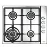 Mistral 60cm 4 Burner Stainless Steel Gas Cooktop With Side Knob Controls