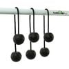 Vivere Ladder Golf Soft Bolas (3 pack) - Black - Replacement or additional bolas