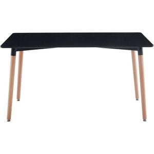 Oliver 140cm Rectangular Dining Table - Black