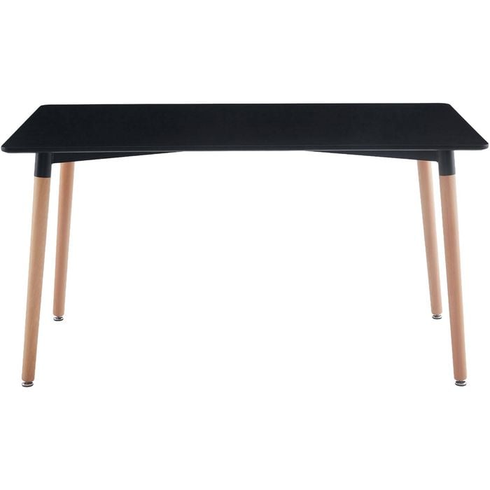 Oliver 140cm Rectangular Dining Table - Black