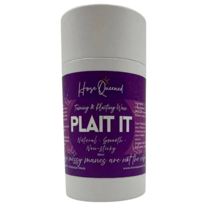Horse Queened Plait It- All-natural Plaiting Wax stick for horses- 80ml