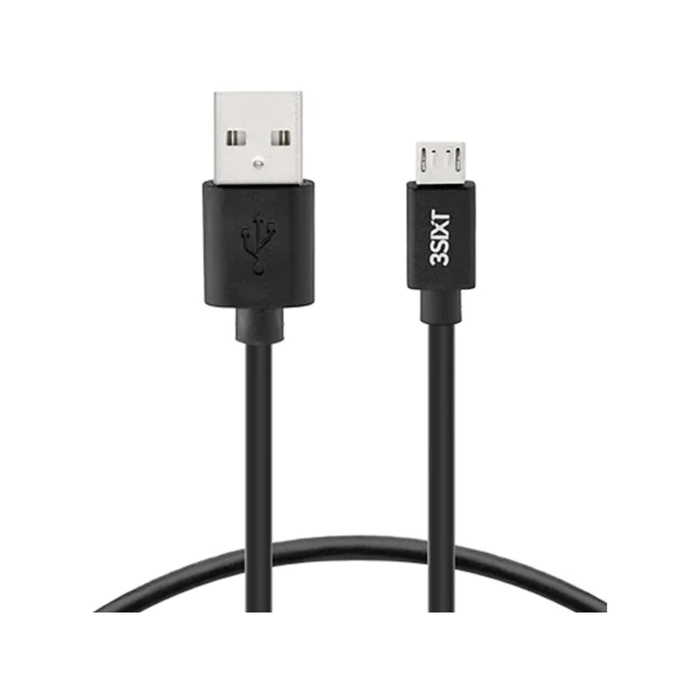 3sixT xDual USB Car Charger 3.4A - Micro USB - Black