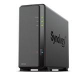 Synology DiskStation DS124 1-Bay 3.5' Diskless 1xGbE NAS (Tower) , Realtek RTD1619B 64-bit 4-core 1.7 GHz  1 GB