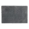Christy Kensington Bathroom Bath Mat Microfibre 90x60 Cm Charcoal