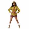 Adult Adventurer Costume Ladies Safari Jungle Fancy Halloween Dress Up XS/S 155-165cm Height