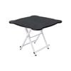 SOGA Black Cat Ear Folding Table