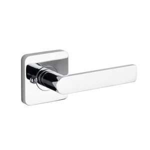 Lane 65mm Polished Chrome Westminster Square Round Rose Privacy Lever