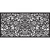 Matrix 1160 x 580mm Charcoal Baroque Wall Art
