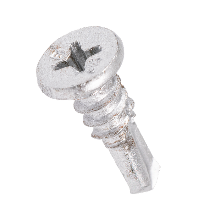 Buildex 10g x 16mm Smooth Top Tek Screws - 500 Box