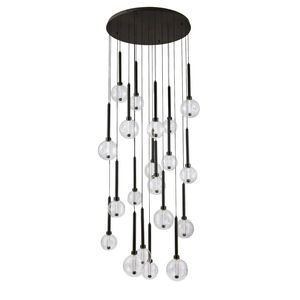 Meteor 20 Light Pendant - Black