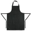 Whites Bib Apron Polycotton Black Hospitality Catering Chef Uniform