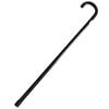 93cm WOODEN WALKING STICK Wood Cane Pole Carved Varnished Deluxe Sturdy Black