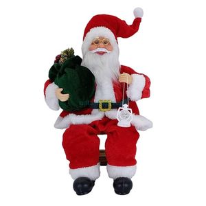 P&P Multicolour Santa Claus Christmas Figurine Festive Table Mantel Garden Decoration