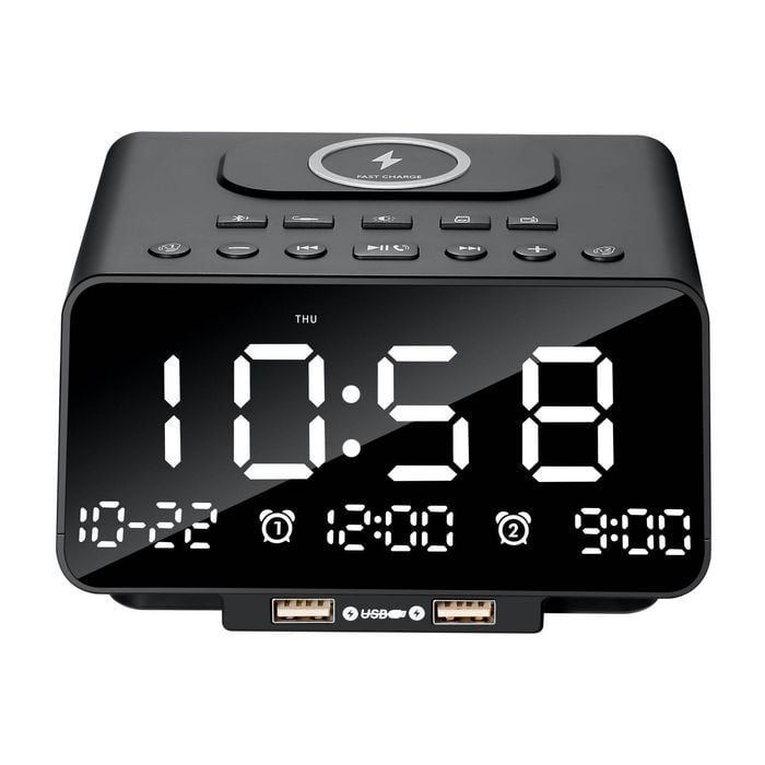 Bluetooth LED Alarm With Radio - Dolphy