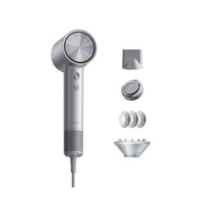 Laifen Swift 4 High Speed Hair Dryer with Nozzles and Nourishing Pods Polished Silver