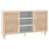 vidaXL Sideboard White Buffet Cabinet Cupboard